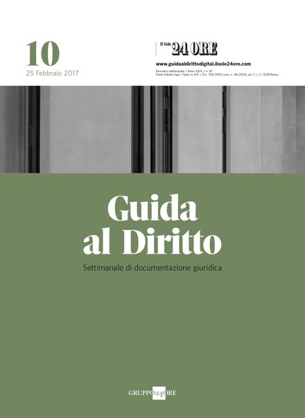 Guida al Diritto Il Sole 24 Ore